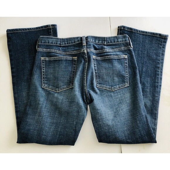 J. CREW WOMEN'S JEANS STRECH 29R BOOTCUT DEMIN BLUE MEDIUM WASH LOW RISE - Picture 11 of 11